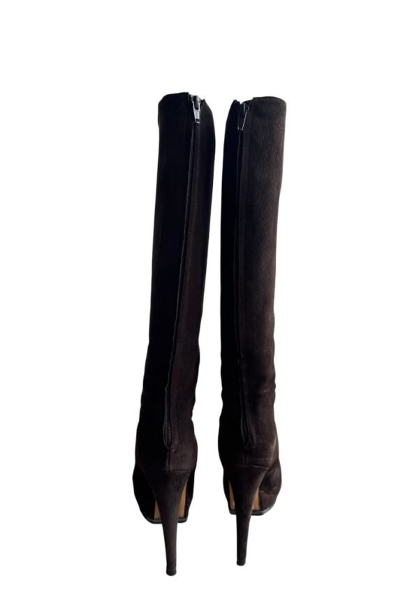 PRADA MEXICO - BROWN HIGH BOOTS - Image 7